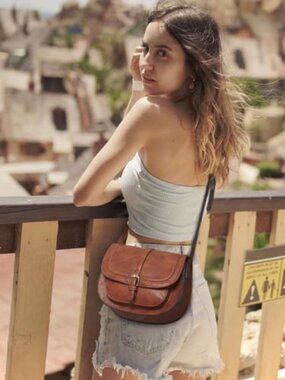 Crossbody Bag for Women Small Shoulder Saddle Purse and Boho Cross body